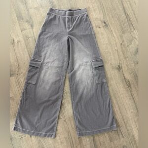 H&M NWT Gray Wide-Leg Cargo Pants